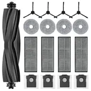 For X30 Pro Ultra / X30 Main Rubber Brush Mop Pads Hepa Filter Dust Bags Side Brush