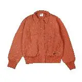 在飛比找遠傳friDay購物優惠-Nike 外套 NSW 女款 橘色 绗縫 寬鬆 短版 菱格紋
