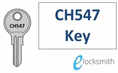 CH547 Key Fits Tool Box, Paddle, Whale Tail Lock, Caravan storage + others