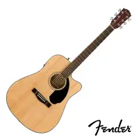 在飛比找Yahoo奇摩購物中心優惠-Fender CD-60SCE ST NAT 木吉他