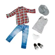 7pc Kruselings Outfit Skating Accessory Costume Play Toy For 23cm Dolls 3y+