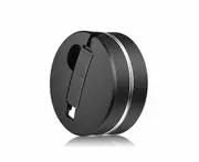 Flexible Mobile Data Line For Android Iphone 2-In-1 Data Line - Black