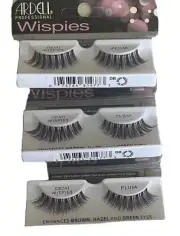 Ardell InvisiBands Lashes Demi Wispies Plum Color Eyelashes 12 Packs