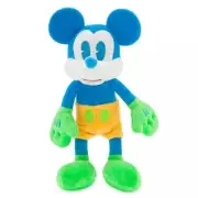 Disney Parks Exclusive Mickey Mouse Neon Plush 30cm