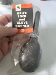 NIP vntg DRITZ Bicolor BLACK and White sock and glove darner 5.5"/USA