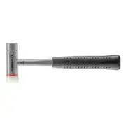 HALDER 30mm 470g Soft-Face Hammer Nylon Tips Steel Rubber Grip 3677.03