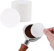 watchget 55mm Espresso Paper Filter - 58mm Bottom Paper Filter Coffee Paper Filter Coffee Puck Screen Portafilter Paper Filters Fit 58mm Bottom Portafilter Basket Espresso Machine, 1000 Pieces