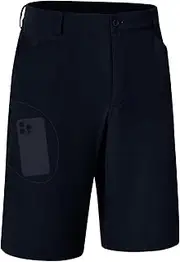 [TBMPOY] Men's Golf Shorts Stretch 11" Quick Dry Elastic Waist Lightweight Travel Casual Shorts with 5 Pockets Travel Casual