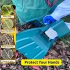 Gather Leaves Leaf Hand Rakes Hand Held Collector for Garden Cleaning
