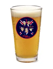 Duran Duran (Britain) - Rock and Roll - 16oz Pint Beer Glass Pub Barware Seltzer