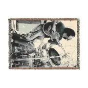 Jerry Garcia Grateful Dead Woven Blanket