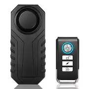 Bike Alarm with Remote Anti-Theft Waterproof Wireless Vibration Motion Sensor US