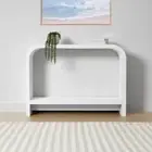 Texture Console Table - WHITE