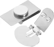 [Gatuida] Stainless Steel Magnetic Tie Clip Lapel Pin for Men's Ties Strong Hold and Design