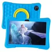 Kids Tablet 10 Inch Android 13 Tablet for Kids 2024 Upgraded with MQ Light Blue
