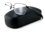 New NIKE FLEXON BRIDGE Eyeglasses | 4300 (212) - Brown / Clear Demo Lens