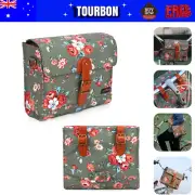 Tourbon Women Bike Pannier Rear Rack Bicycle Handlebar/Saddle Bag Shoulder Pack