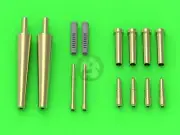 Master 1/48 .303 MG Barrels & 20mm Cannons Spitfire Mk.IIb/Vb (Eduard) AM-48-165