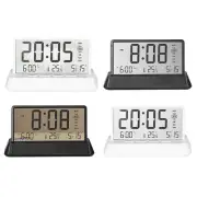 Digital Wall Clock Alarm Clock 12-Hour And 24-Hour Systems Battery Operated