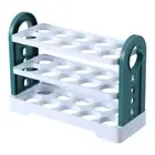 1 Pcs Refrigerator Egg Container Space-Saving Egg Organizer Container2221