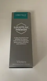HPLC COLUMN, Waters Cortecs Premier C18, 2.1 x 50mm SEALED 186010441, Solid Core