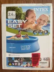 Ground Pool 8 x 30 INTEX Easy Set Inflatable Above Brand New No pump