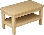 YQMHEZ Wooden Dining Bench, Farmhouse Wood Bench, Bedroom Entryway Bench, Kitchen Table Bench, for Bedroom End of Bed, Bathroom, Kitchen, Foyer, Hallway and More(Wood Color B,100CM/39.3IN)