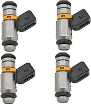 Pizgear 4PC Fuel Injector Nozzle Valve, for Harley, Davidson, for Ducati, 749 996 998 999 Motorcycles MOT, for Fiat, for VW, 214310006900 WFI194 IWP069 Auto Fuel Injector