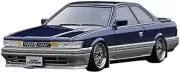 Ignition Model 1/43 Nissan Leopard 3.0 Ultima F31 Blue/Silver BB-WHEEL fini