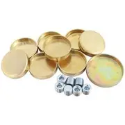Aeroflow Bbc 454 Welsh Plug Kit Chevy Bb Brass - AF3000-1003