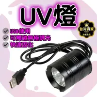 在飛比找momo購物網優惠-【威富登】USB 20w UV燈 紫外燈 固化燈 395nm