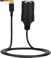 USB C PD 45W 12-15V/3A Type C Male to Cigarettes Lighter Socket Female Converter