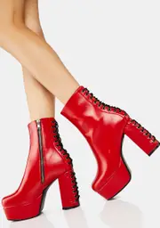 [Lamoda] Step Up Platform Ankle Boots