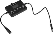 Hohopeti Tank Led Dimmer Timing Dimmer Controller Universal 12-24v Soft Light No Flicker 180° LCD Screen Memory Mode