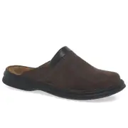 Josef Seibel Max Men's Leather Mules 11340 Brasil Nub 6.5 Uk/40 Eu