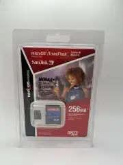 Sandisk Verizon Wireless 256MB MicroSD Memory Card NEW