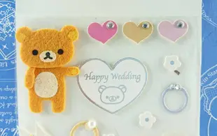 【震撼精品百貨】Rilakkuma San-X 拉拉熊懶懶熊 情境貼紙 結婚 震撼日式精品百貨