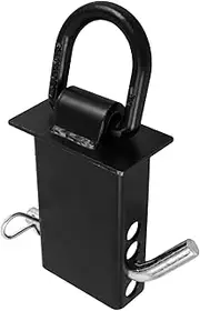 CLISPEED Heavy Duty Trailer Tie Down Anchor D Ring Robust Metal Stake Pocket Hooks for Truck Cargo Durable Wear Tie Down Rings for Securing Heavy Loads Trailers and Trucks
