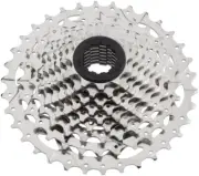 microSHIFT H09 Cassette - 9 Speed, Silver, Nickel Plated Silver 11-36t