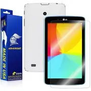 ArmorSuit MilitaryShield LG G Pad 7.0 Screen Protector + White Carbon Fiber Skin