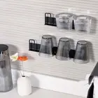 Metal Coffee Cups Holder 3/4 Hook Cup Holder Cup Drying Rack Kitchen