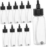 Anneome Sealed Airbrush Paint Bottles 30ml Plastic Jars/suction Feed for Efficient Airbrushing