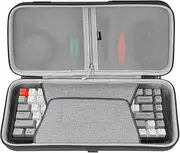 Geekria 75% Keyboard Case, Hard Shell Travel Carrying Bag for 84 Key Wireless Portable Keyboard, Compatible with Keychron K2, Logitech POP Keys Mechanical Keyboard