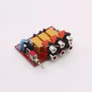 Assembled Preamp 3 Ways Switch Board Audio Input Signal Selector Relay Board