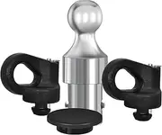 60692 Puck System Gooseneck Hitch Ball Kit, 30000 lbs GTW/ 7500 lbs VTW, 2-5/16-Inch Ball. Compatible with Ford F-250/F-350/F-450 Super Duty, Chevy Silverado, GMC Sierra, Nissan Titan XD Trucks.