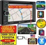 FITS 2009-13 TOYOTA COROLLA DVD CD USB GPS Nav SYSTEM Bluetooth CAR Radio Stereo (for: Toyota)