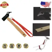 Durable Alloy Steel Peg Hammer with Wooden Handle for Camping Stakes