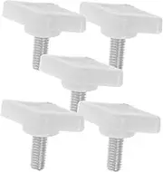 Cabilock 5pcs Dress Form Stand Assembly Screws Mannequin Base Hardware for Securing Half Body Mannequins Clothing Stores Slip Resistant Stabilizer Accessories