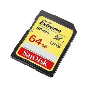 Sandisk 64GB FS extreme V30 SD card for Canon XA40 XA45 XA50 XA55