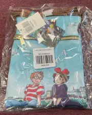 NWT Loungefly Studio Ghibli Kiki's Delivery Service Tombo & Kiki Passport Bag